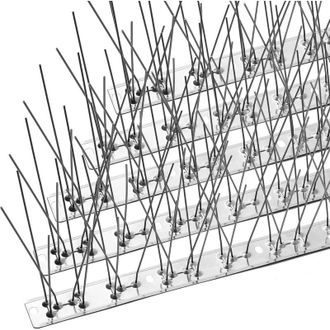 OEM Pinchos Antipalomas De Acero Inoxidable, Pinchos Para P&aacute;jaros Para Balcones, Jardines En Azoteas O Barreras De Privacidad, 2,08 M