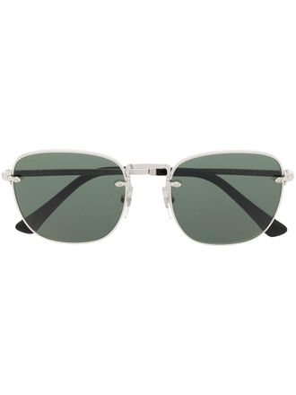 Persol Occhiali da sole geometrici - Argento