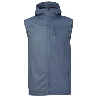 Stoic NybroSt. Windbreaker Vest with Hood Windgilet f&uuml;r Herren | blau