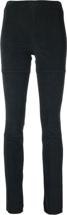 Kristensen Du Nord slim fit leggings - women - Elastane/Cotton/Cotton - 4 - Grey