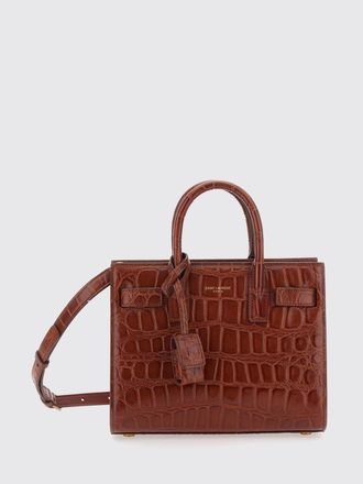 Saint Laurent Borsa mini a mano Sac De Jour in pelle di vitello stampa cocco