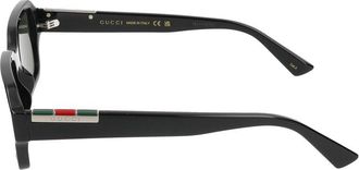 Gucci Mens Gg1887s Sunglasses Black Acetate
