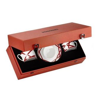 Missoni Tea Cup & Saucer Set Of 2 In Luxury Box in Bordeaux at Nordstrom