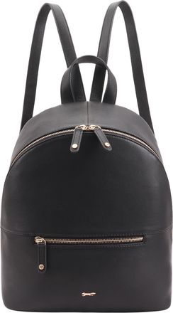 Paul Costelloe Womens Agano Leather Backpack - Black - One Size