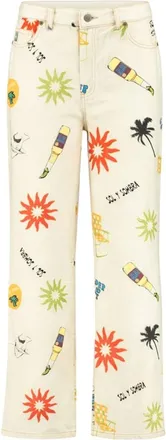 Harper & Yve Dames, Jeans, Beige, Maat: W26