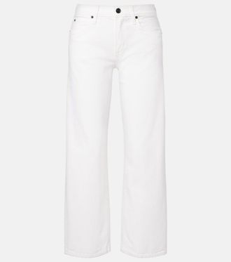Slvrlake Denim Jamie cropped barrel-leg jeans