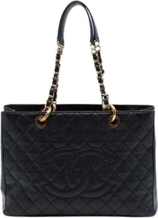 Chanel Pre-owned The Grand Shopping Tote - Pre-owned - Mujer - Negro - ONE SIZE