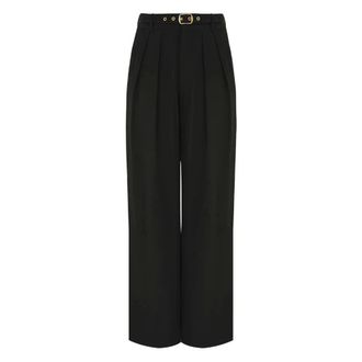 Zimmermann Wide Trousers, female, Black, Size: XS Stylish Pants for Women