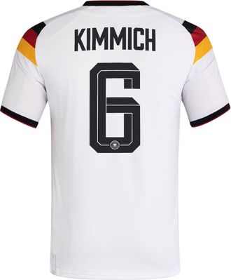 adidas Joshua Kimmich Germany 26 Home Authentic Jersey Asia Sizing White KX4992