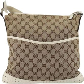 Gucci Borsa Pre-owned Vintage Cross Body - - Pre-owned - Donna - Beige - ONE SIZE