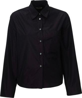 Robert Friedman Camicia Cropped Boxy Elin - - Blouses & Shirts - Donna - Nero - S