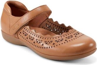 Earth Brady Mary Jane Flat in Dark Natural at Nordstrom, Size 7.5