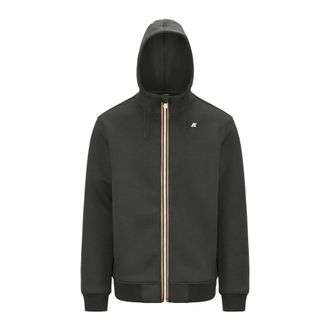 K-Way Hoodies & sweatvesten, Heren, Groen, S, Polyester, Rainer Spacer Jacket