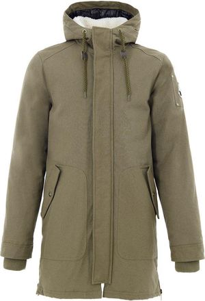 Moose Knuckles Green Cotton Mens Parka