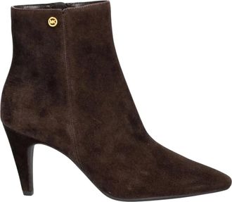 Michael Kors Daniela enkellaars met hak - Dames - Schoenen - Bruin - Maat: 41 EU Leer