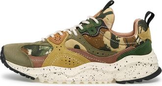 Flower Mountain Wave MAN - Heren - Sneakers - Veelkleurig - 42 EU - Leer - Schoenen