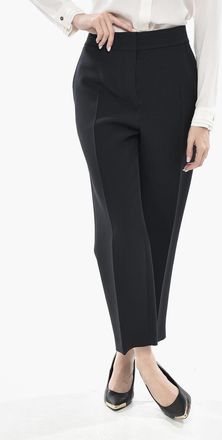 Dior Pantaloni in Lana e Seta con Chiusura a Scomparsa Dior