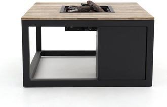 Cosi raw lounge vuurtafel 100x100x55cm