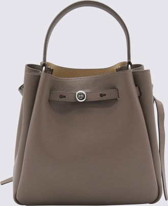 Tory Burch Beige Leather Romy Satchel