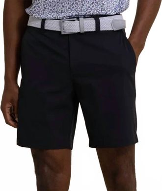 Southern Tide Mens Pockets And Zip Shorts In Caviar Black