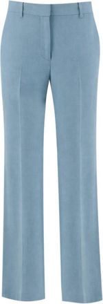 Antonelli Broeken - Dames - Wijde Broeken - Blauw - XS - Leer - Broeken