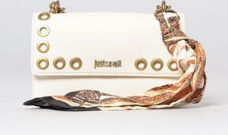 Just Cavalli Borsa Just Cavalli in pelle sintetica a grana con foulard