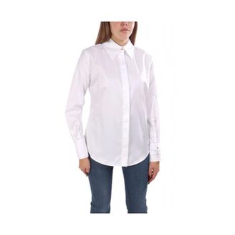 Elisabetta Franchi Mujer, Blusas y Camisas, Blanco, Talla: L
