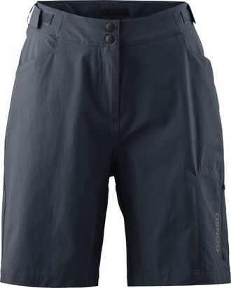 Gonso Fahrradhose GONSO Adventure Shorts W, Damen, Gr. 34, Normalgr&ouml;ssen, blau (nachtblau), 90% Polyamid, 10% Elasthan, Hosen Fahrradhose, Strapazierf&auml;hig u