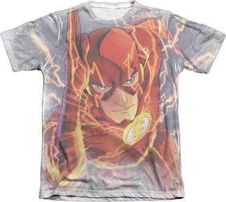 Gildan Justice League of America Barrys Back Adult Poly/Cotton Short Sleeve Tee / T-Shirt