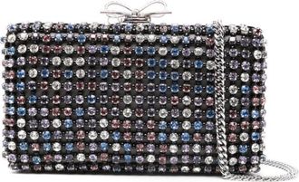 Self Portrait Self-Portrait Crystal Embellished Clutch