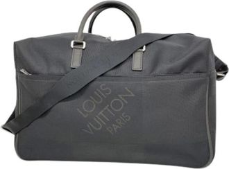 Louis Vuitton Pre-owned Weekend Bags, male, Black, Size: ONE SIZE Pre-owned Damier Geant Albatros Boston Bag