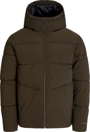Jack & Jones Steppjacke JACK & JONES JJGLOBAL PUFFER JACKET, Herren, Gr. L, delicioso, Web, Obermaterial: 100% Polyester, unifarben, regular fit normal, Jacken Ste