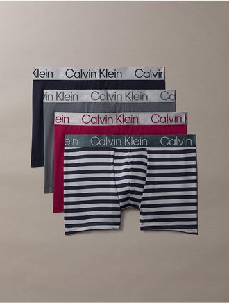 Calvin Klein Mens Chromatic 4-Pack Trunk - Multi - XL