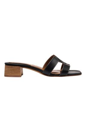 Margaux Eyewear The MX 35 Sandal in Black Calf at Nordstrom, Size 39.5