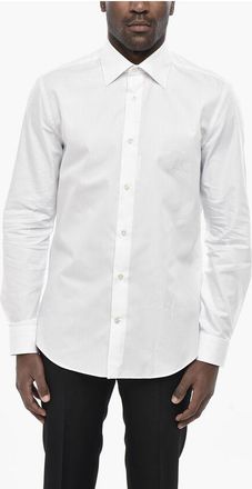 Vincenzo Di Ruggiero Napoli Cotton Poplin Shirt with French Collar size 40