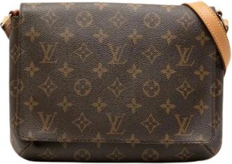 Louis Vuitton Pre-owned Cross Body Bags, female, Brown, Size: ONE SIZE Pre-owned Musette Tango