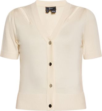 Faina Vest Dames ivoor