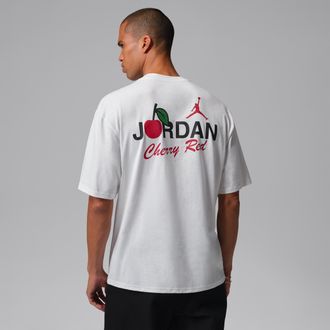 Nike Jordan Mens Jordan 1985 T-Shirt in White | IW3047-100
