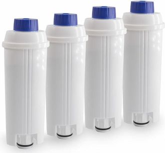 OEM Filtro De Repuesto Para Cafetera Compatible Con Delonghi Dsl C002, 4 Unidades