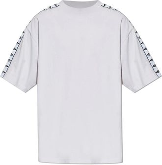 Balenciaga Oversized T-shirt - Heren - T-shirts - Beige - M - Katoen - Tops