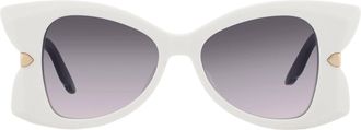 Dior DIORBUTTERFLY S1I Smoke Gradient Butterfly Ladies Sunglasses CD402271 25B 51