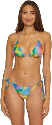 BECCA by Rebecca Virtue Paper Mache Cheryl Triangle Top Womens Multicolor Swimwear GBO2477