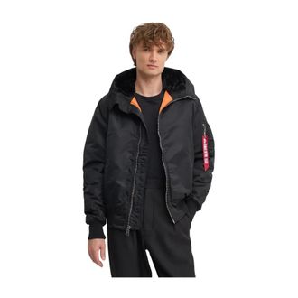 Alpha Industries Jassen, Heren, Zwart, L, Winter Jassen