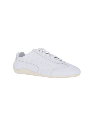 Puma Mens Sneakers White Upper: Leather