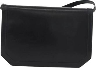 Ferragamo Pre-owned Schoudertas - Dames - Vintage Schoudertas - Zwart - ONE Size - Leer - Vintage