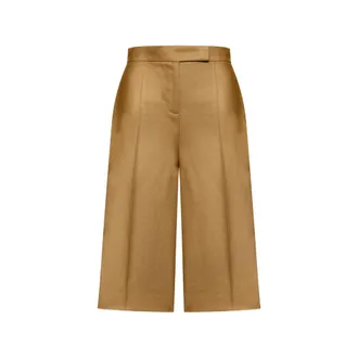 Max Mara High-waisted Pleated Shorts
