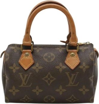 Louis Vuitton Pre-owned Mini Bags, female, Brown, Size: ONE SIZE Pre-owned Mini Pouch