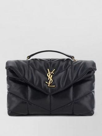 Saint Laurent puffer lambskin shoulder bag