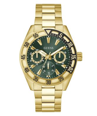Guess Letterman Heren Gouden Horloge GW0904G2