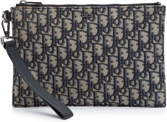 Dior Pre-owned Dior Oblique Canvas A5 Pouch Ladies ZJSXQOVWNU4M8SOB